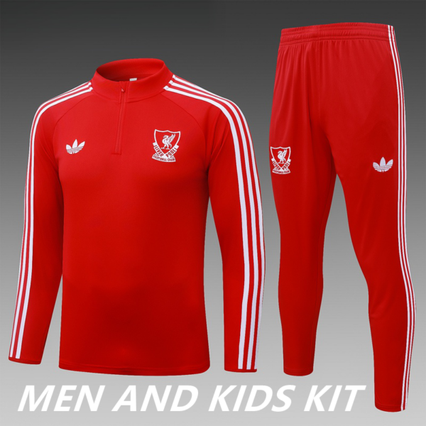 2026-27 LIVERPOOL TRACKSUITS TRAINING SUIT-RED