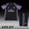 2016-17 REAL MADRID THIRD AWAY KIDS KIT