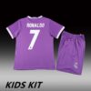 2016-17 REAL MADRID AWAY KIDS KIT