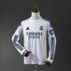 2025-26 REAL MADRID LONG SLEEVE HOME （FAN VERSION）