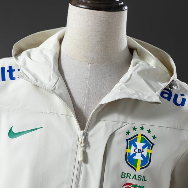 BRAZIL WINDPROOF JACKET-OFF WHITE