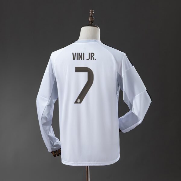 2025-26 REAL MADRID LONG SLEEVE HOME （FAN VERSION）