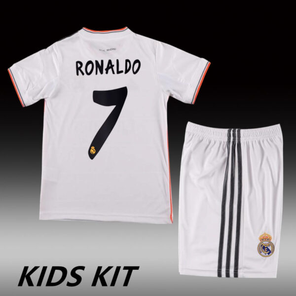 2013-14 REAL MADRID HOME KIDS KIT