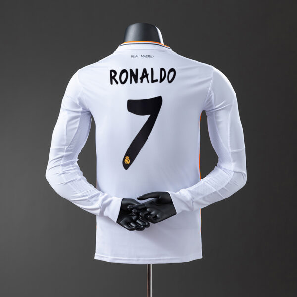 2013-14 REAL MADRID HOME LONG SLEEVE (PLAYER VERSION)