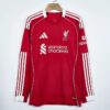 2025-26 LIVERPOOL HOME LONG SLEEVED FAN VERSION