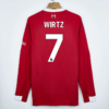 2025-26 LIVERPOOL HOME LONG SLEEVED FAN VERSION