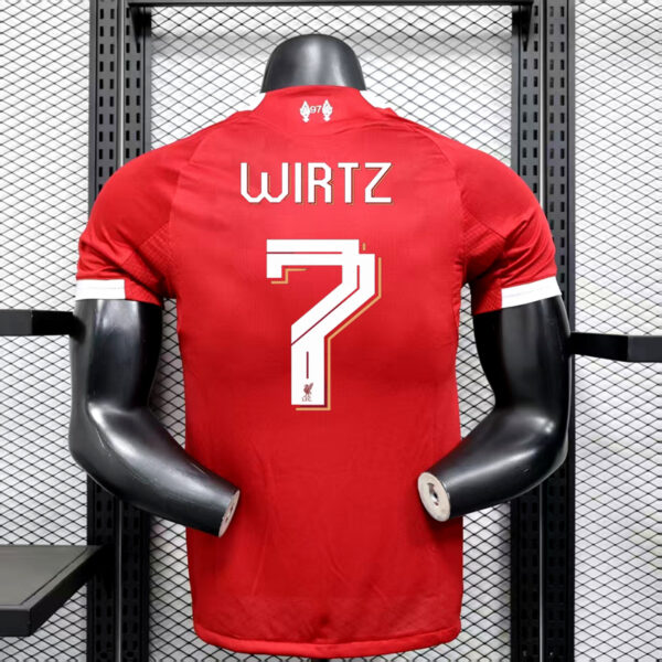 2025-26 LIVERPOOL HOME PLAYER VERSION