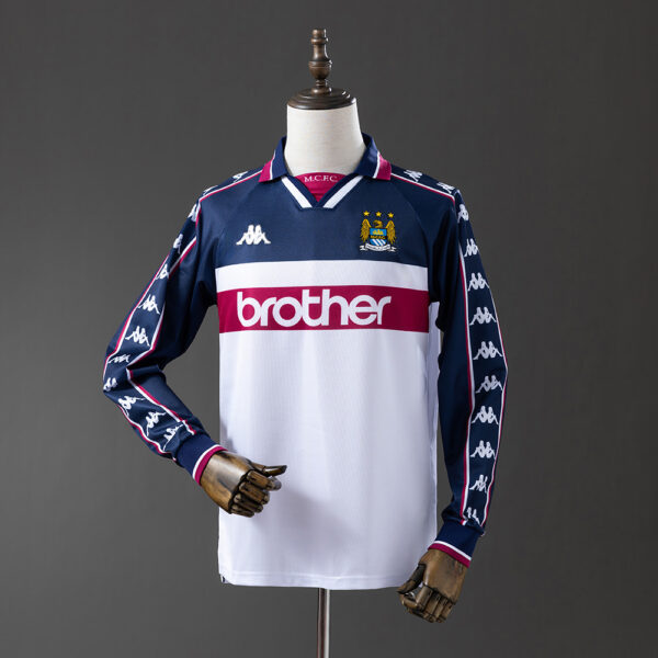 1997-98 MANCHESTER CITY LONG SLEEVE AWAY