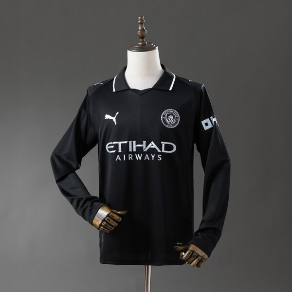 2025-26 MANCHESTER CITY LONG SLEEVE AWAY (FAN VERSION)