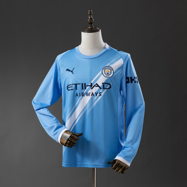 25-26 MANCHESTER CITY LONG SLEEVE HOME (FAN VERSION)