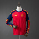 2026 SPAIN WORLD CUP HOME LONG SLEEVE (FAN VERSION)