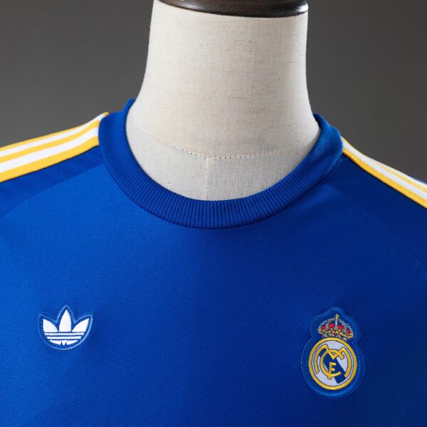 REAL MADRID TERRACE ICONS T-SHIRT BLUE