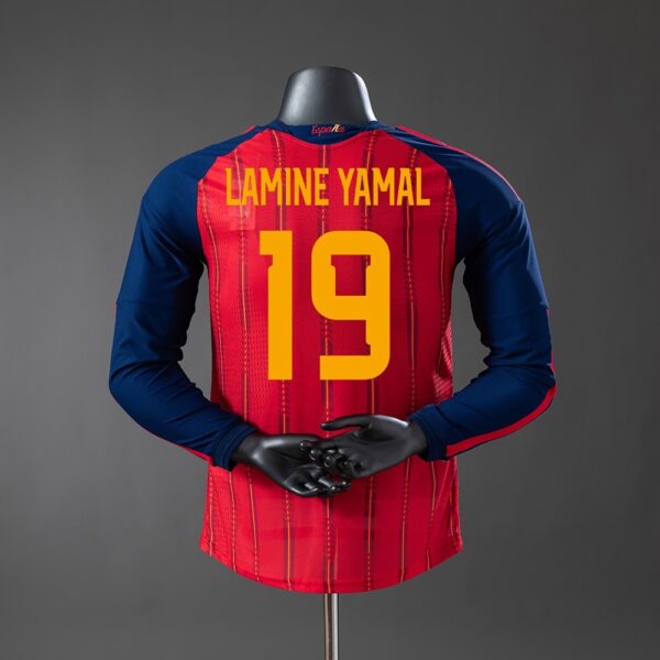 2026 SPAIN WORLD CUP HOME LONG SLEEVE (PLAYER VERSION)