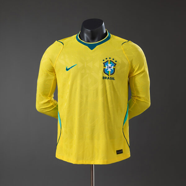2026 BRAZIL HOME WORLD CUP LONG-SLEEVED (PLAYER VERSION)